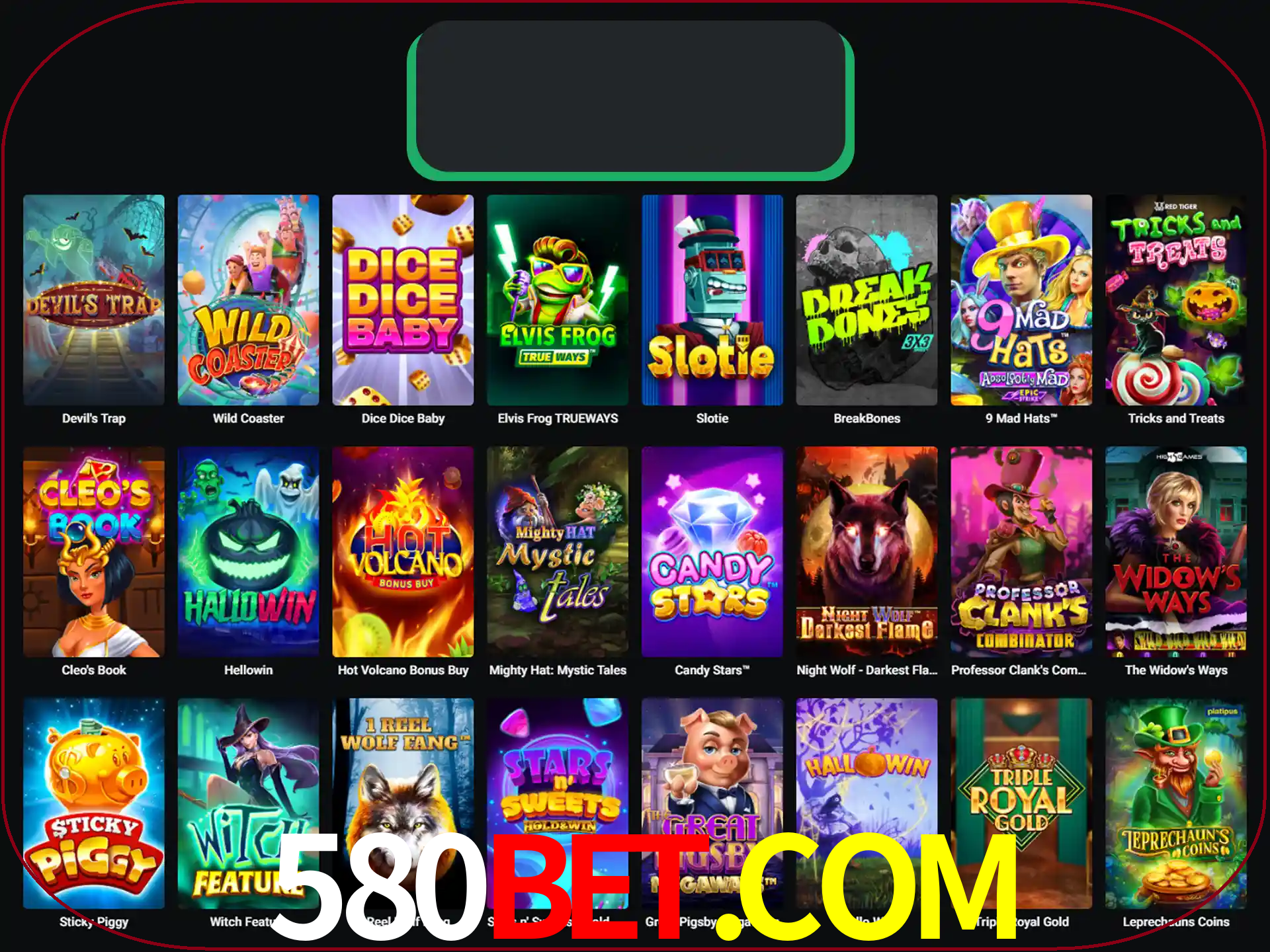 Procure por seus amados jogos de slot.