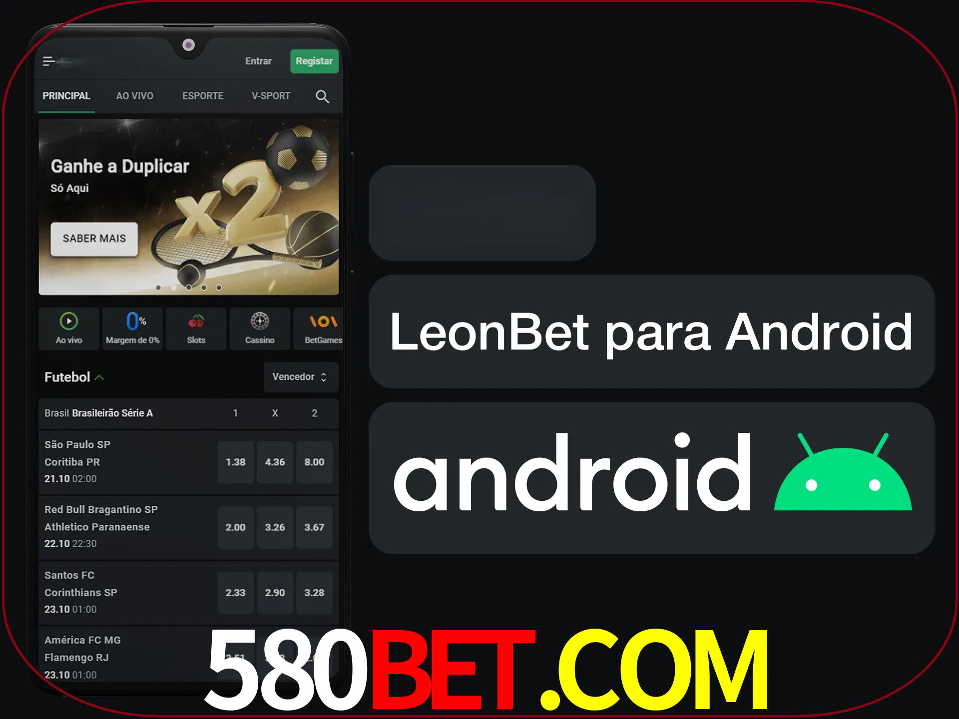 Adquira sua versão poket de LeonBet.